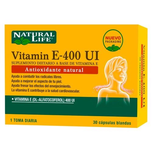 Vitamina E-400 Ui "Natural Life"