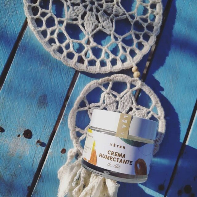 Crema Facial Humectante de Dia 100% Natural Almendras "Veter"