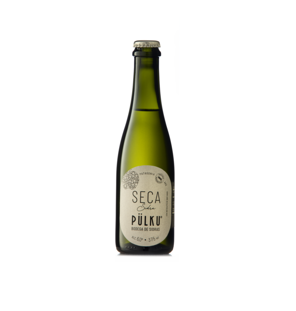 Sidra de Manzana Artesanal Organica Sin Tacc "Pulku" SECA x 750ml