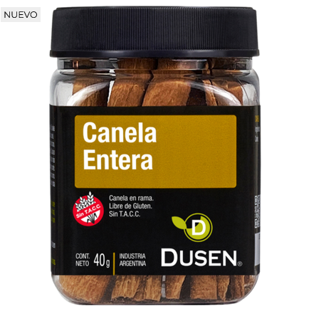 Canela Rama "Dusen" SIN TACC x 40gr