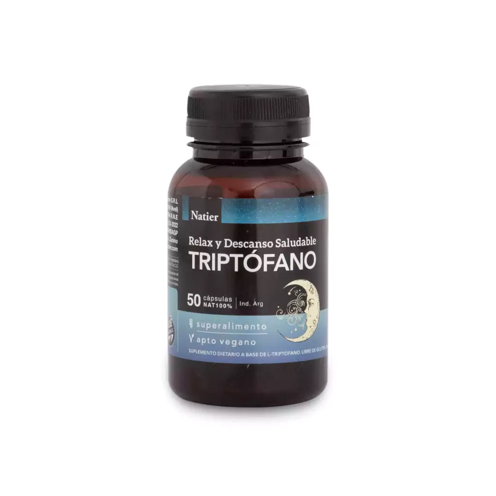 Triptofano "Natier" X 50 capsulas
