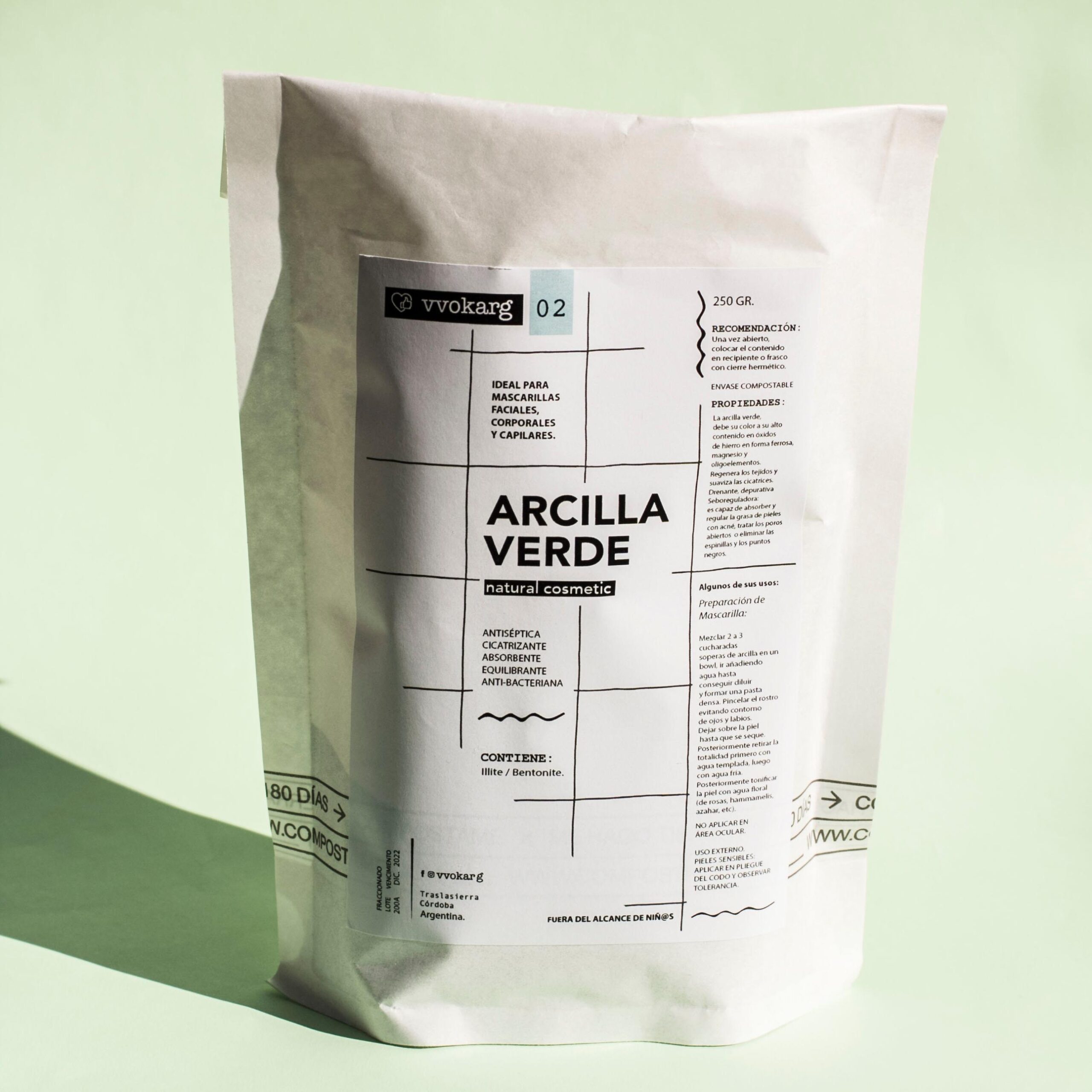ARCILLA Verde "VVOK"