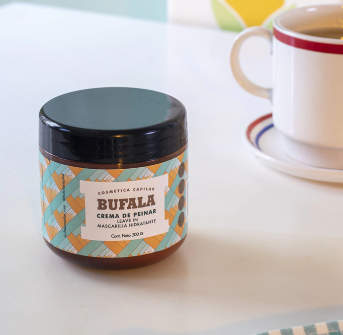 Crema de Peinar Hidratante "Bufala Capilar" 200gr