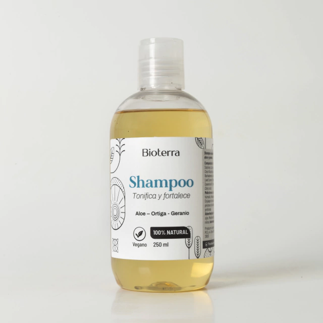Shampoo Fortalecedor Natural "Bioterra" x 250ml