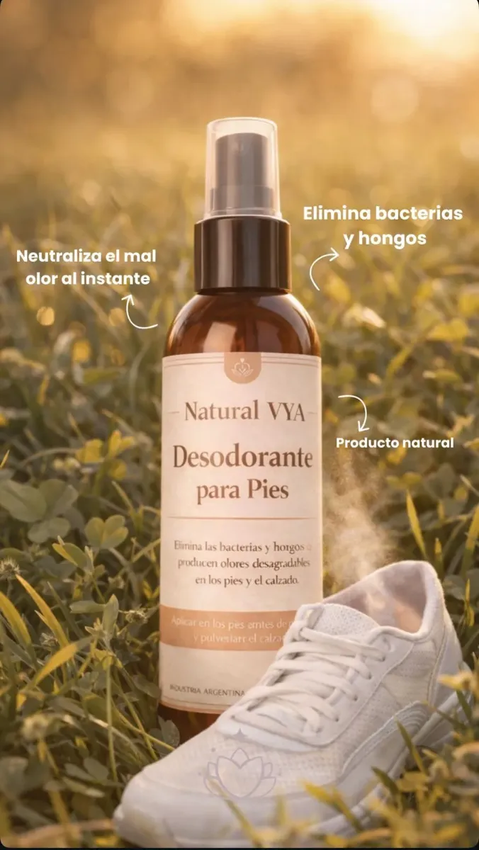 Desodorante Nartural de Pies "Natural Vya"