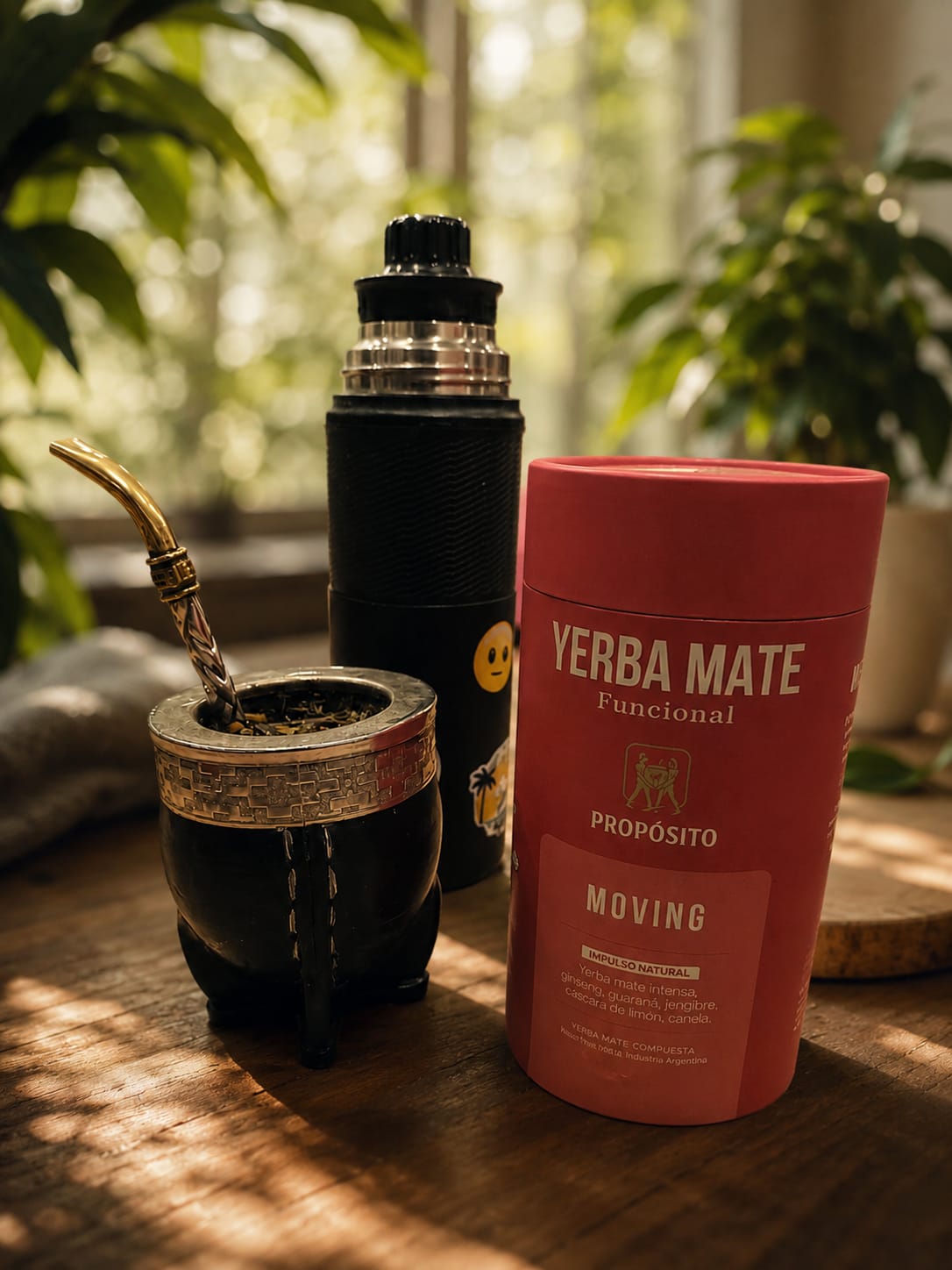 Yerba Mate Funcional Moving "Proposito" Premiada con blend de hierbas x250gr - Image 3